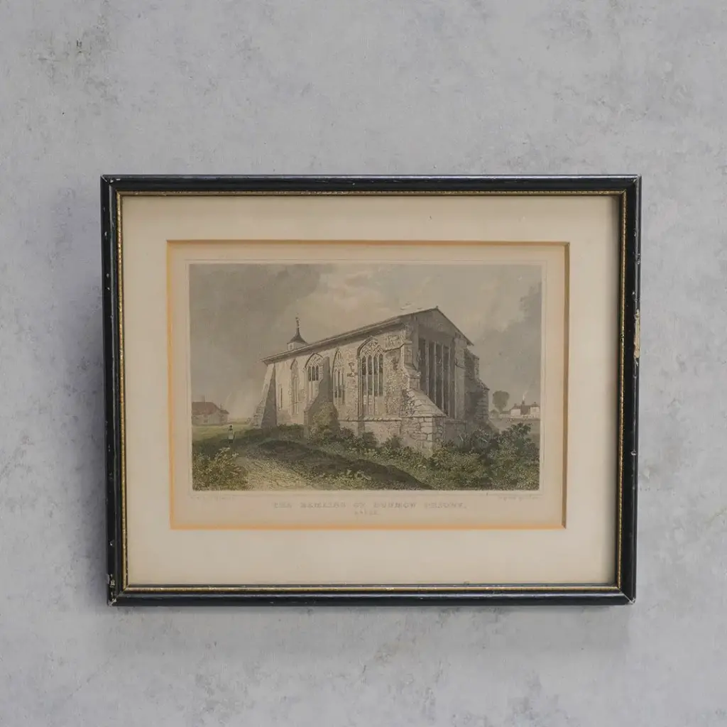 アンティーク絵画・湖と牛 | 雑貨とアンティークのお店MALTOの入荷