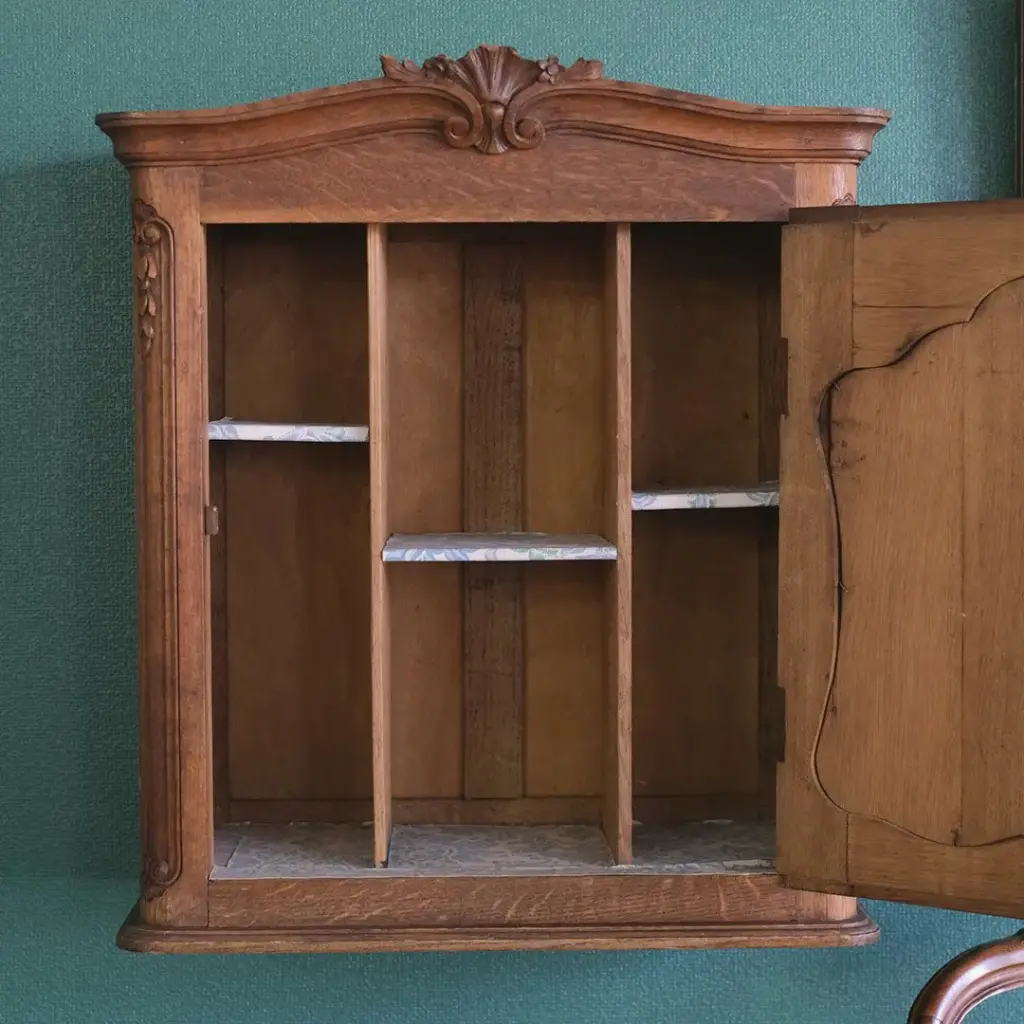 アンティークウォールキャビネット フランス アンティーク家具 | 雑貨