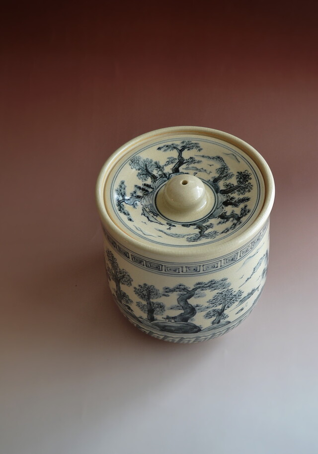 Antique Sam's Collection 山水水指 加藤唐三郎 茶道具