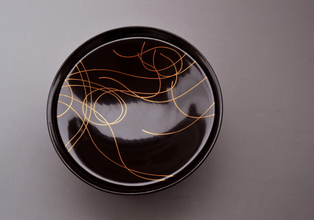 加賀蒔絵漆椀5客 蒔絵椀 漆器 Antique Sam's Collection