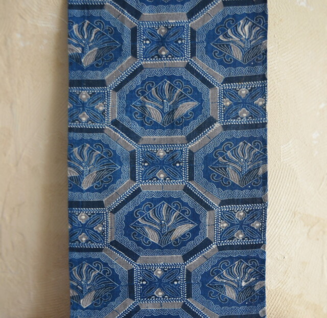 Antique Sam's Collection古布 藍染 古裂 藍染アンティーク 1400mm