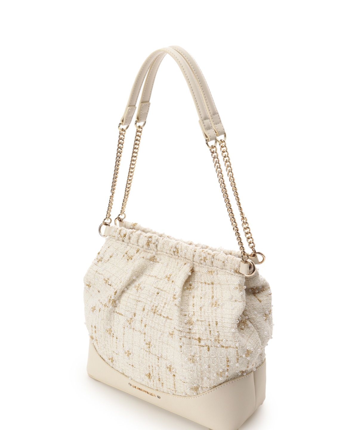 ツイードチェーンハンドバッグ(FREE オフホワイト): SAMANTHAVEGA