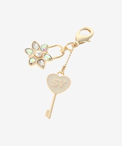 パドロックハートキーチャーム(FREE オフホワイト): SAMANTHAVEGA