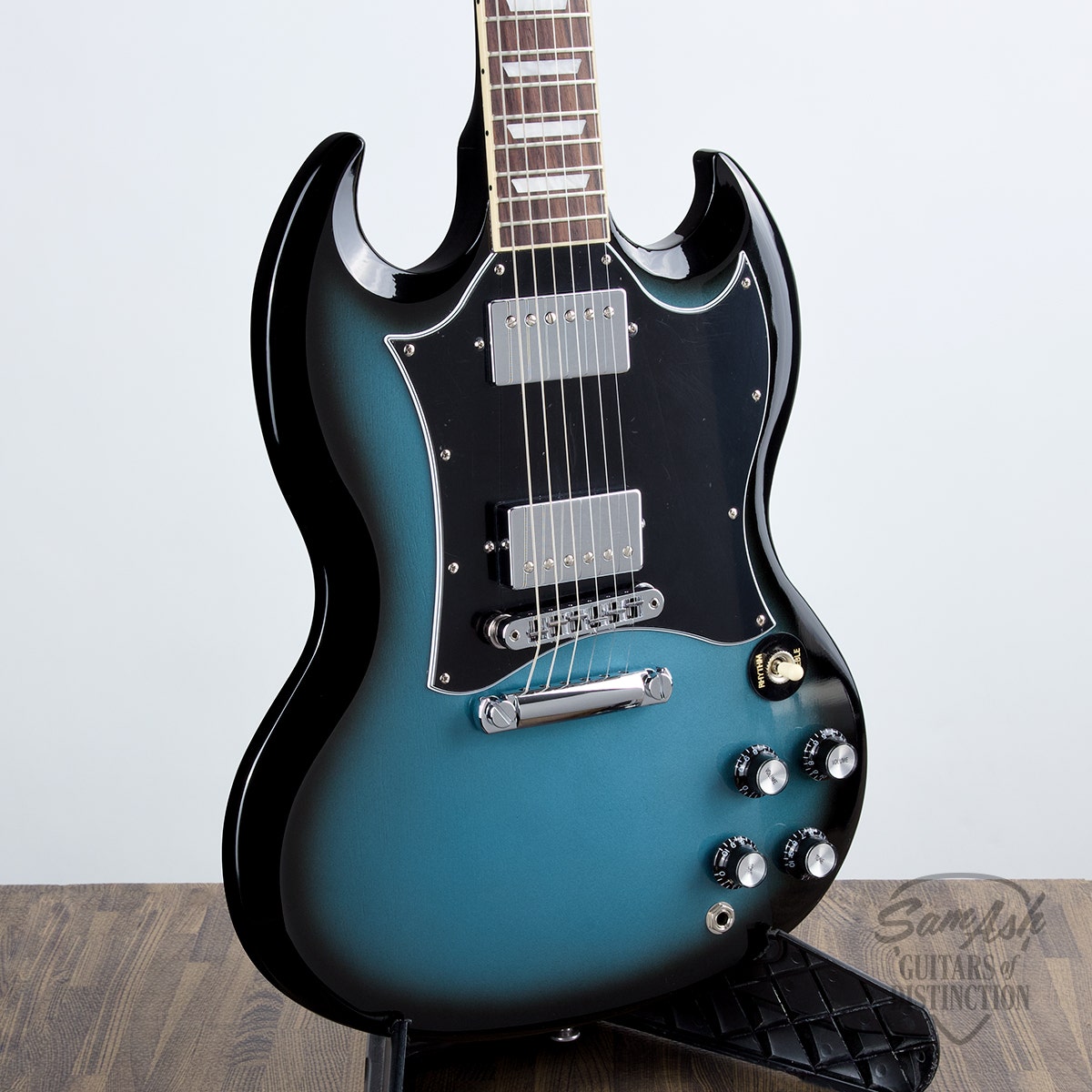 Buy sasku Gibson SG Standard Electric Guitar Pelham Blue Burst