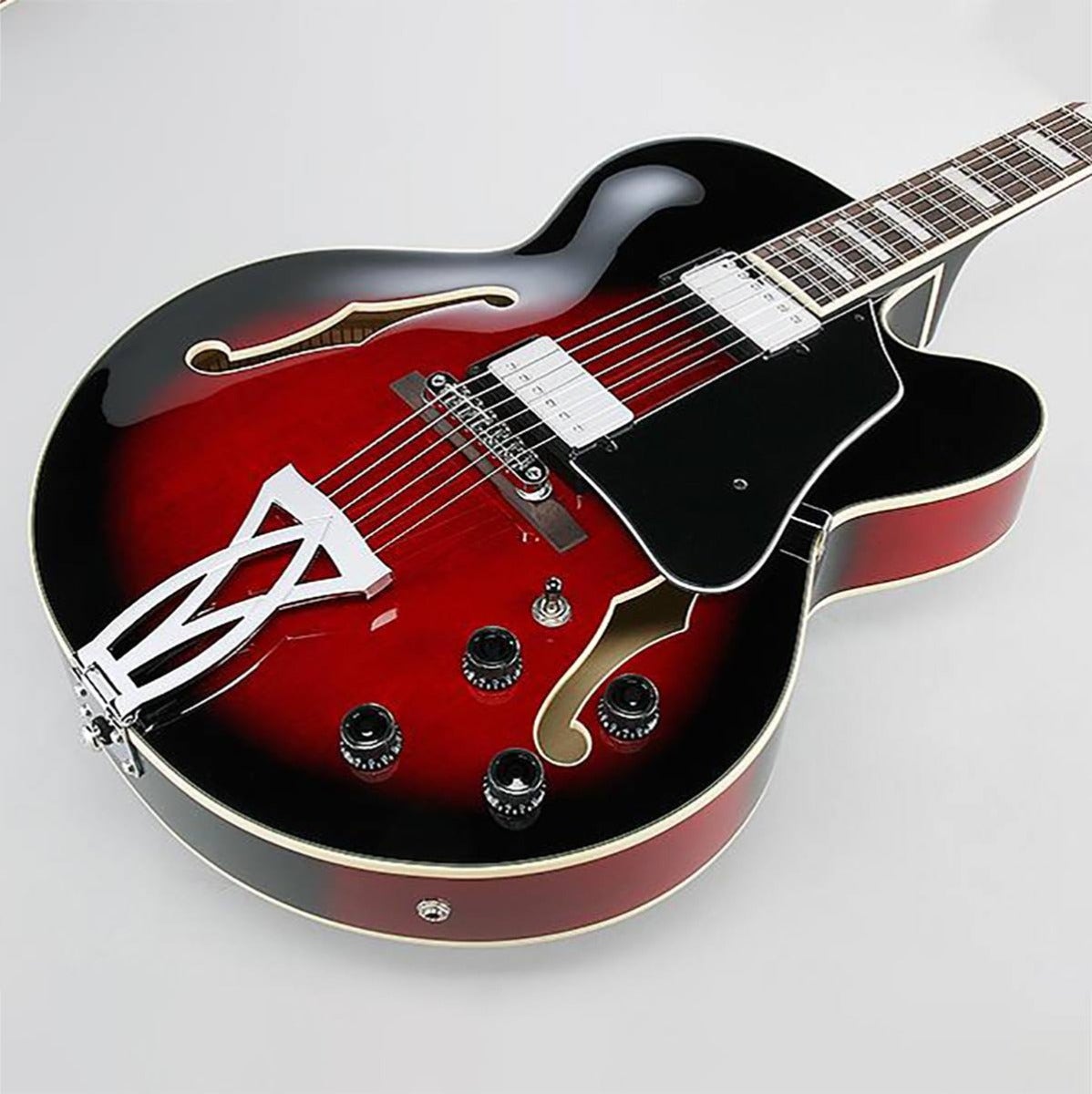 Buy sasku Ibanez AF75 Hollow Body Electric Guitar Trans Red