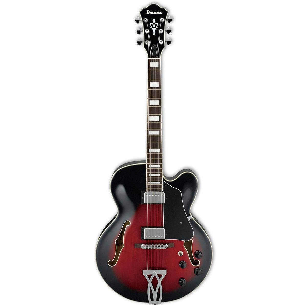 Buy sasku Ibanez AF75 Hollow Body Electric Guitar Trans Red