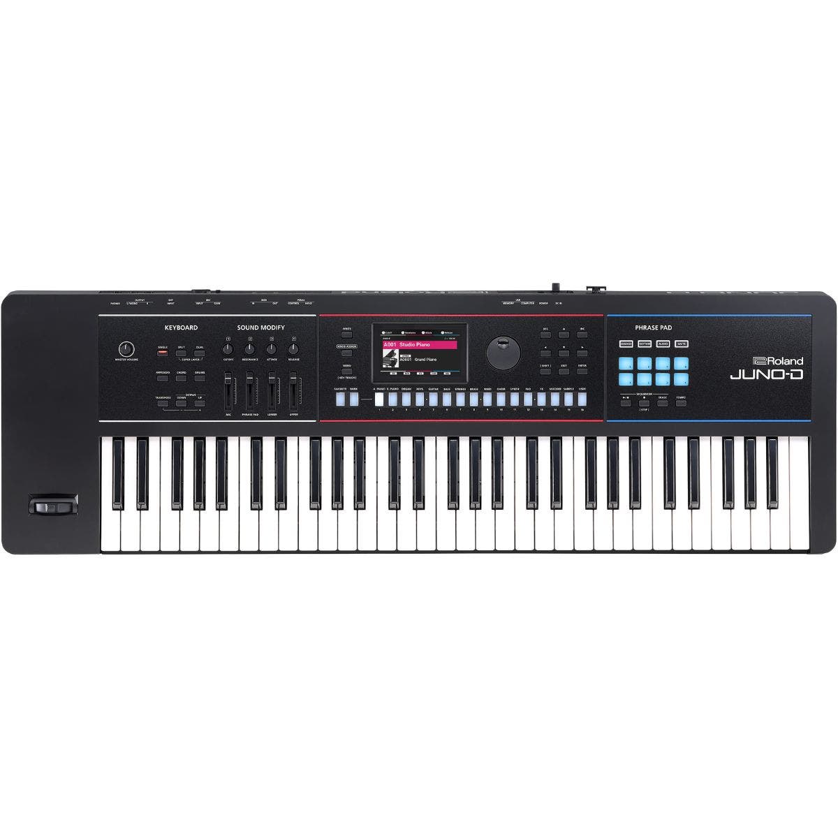 Buy sasku Yamaha MX-49 Production Synthesizer Blue | Sam Ash Music
