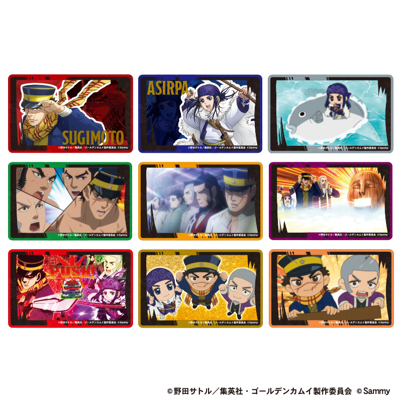 特別割引】スマスロ ゴールデンカムイ タオルハンカチ 2枚（全10種）＋