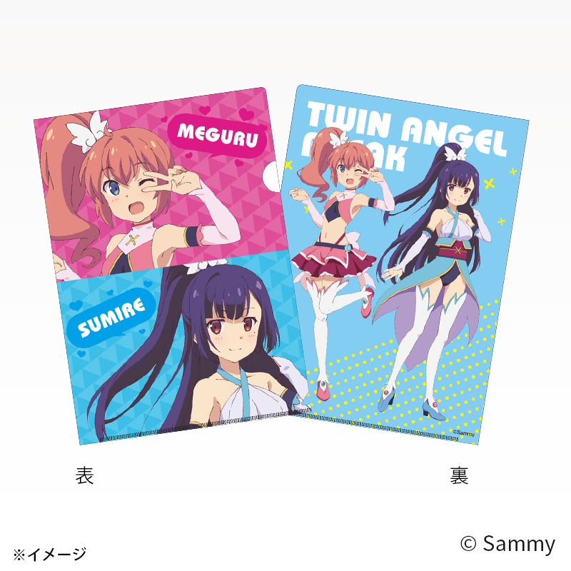 ツインエンジェル コンプリート トレカ ユニバカ サミフェス カード