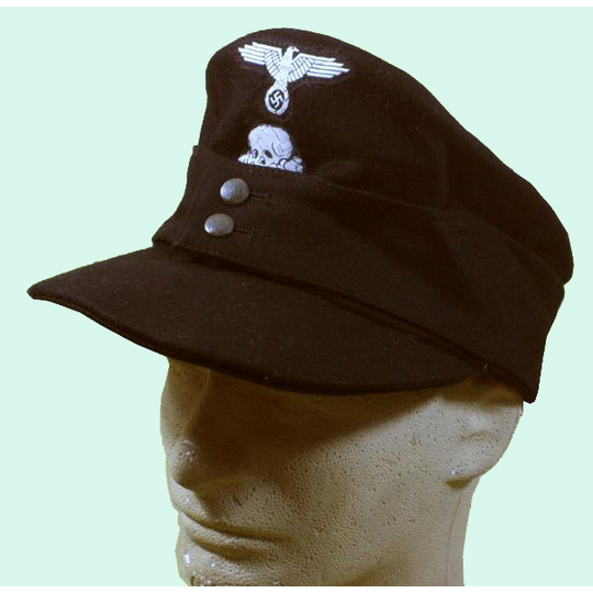 ドイツ軍・W-SS/戦車兵用M43兵下士官規格帽/帽章付/サムズ製 商品詳細