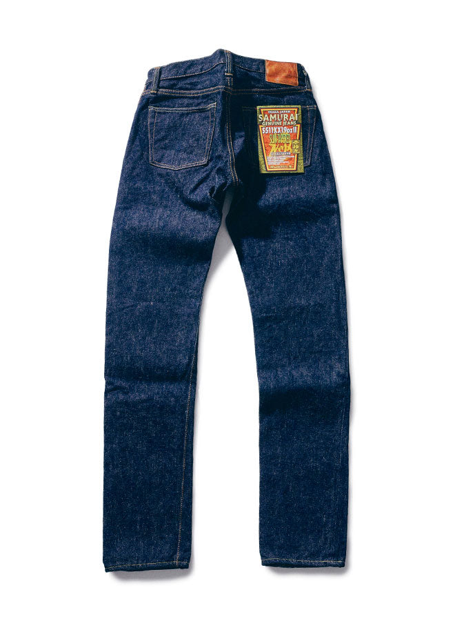 S511XX19ozⅡ 19oz Slim Tapered – SAMURAI JEANS ONLINE STORE