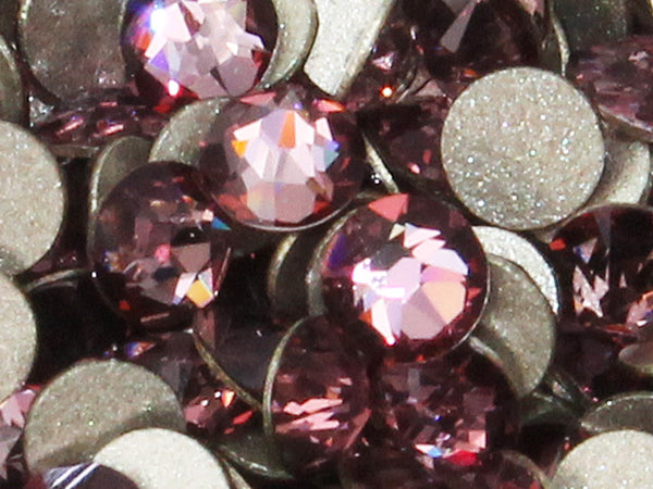 スワロフスキー クリスタルアンティークピンク-#2058 4-ラインストーン