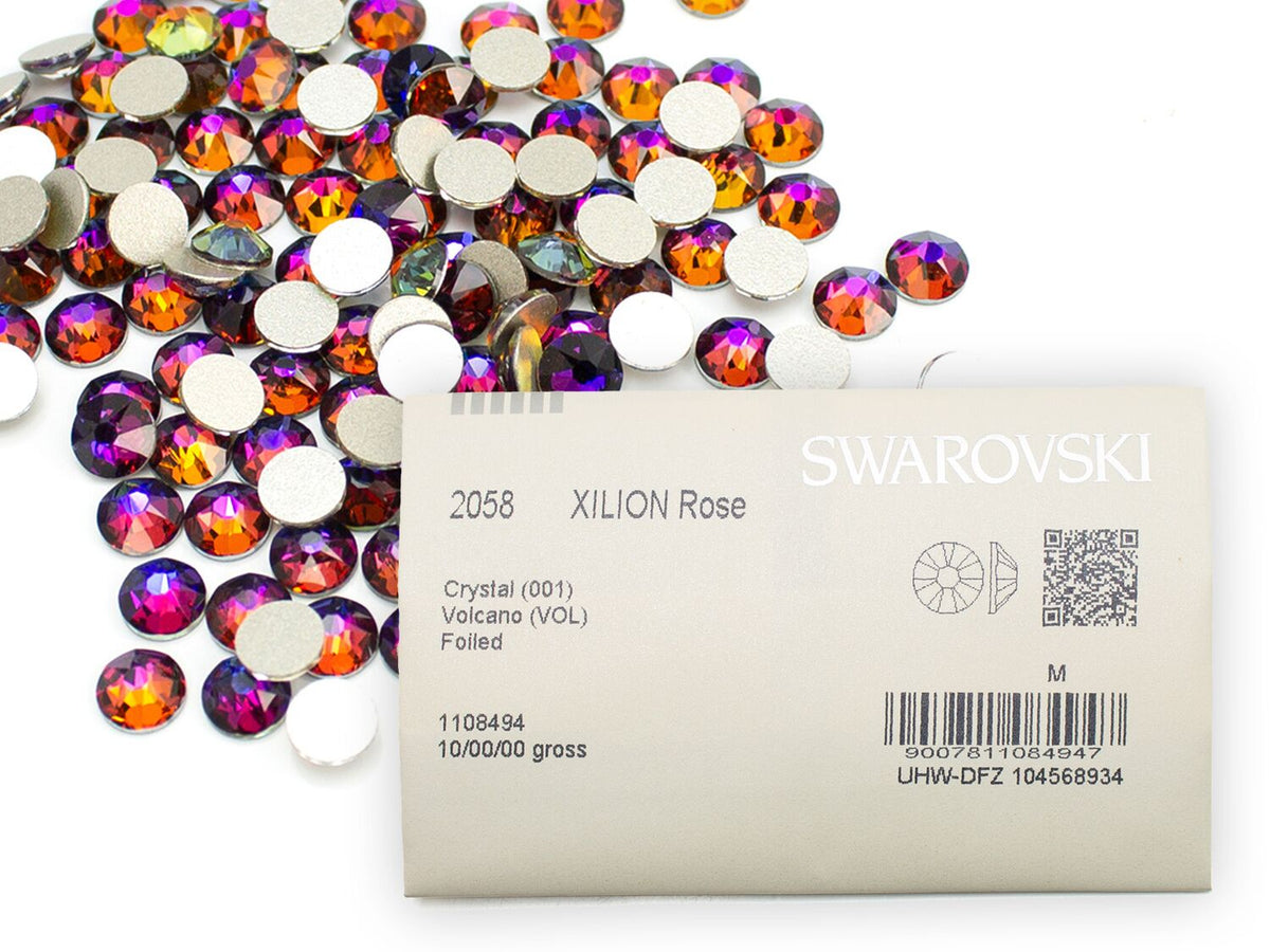 スワロフスキー クリスタルボルケーノ-#2088 4-ラインストーン