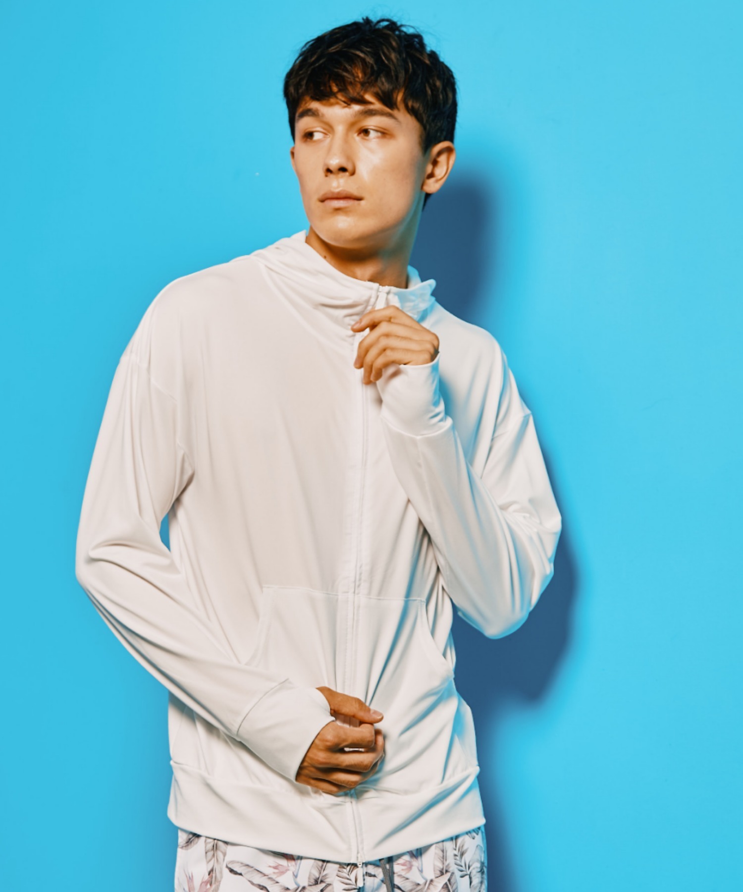 2025年新作】【UPF50＋】 ユニセックス ラッシュパーカー S・M・L