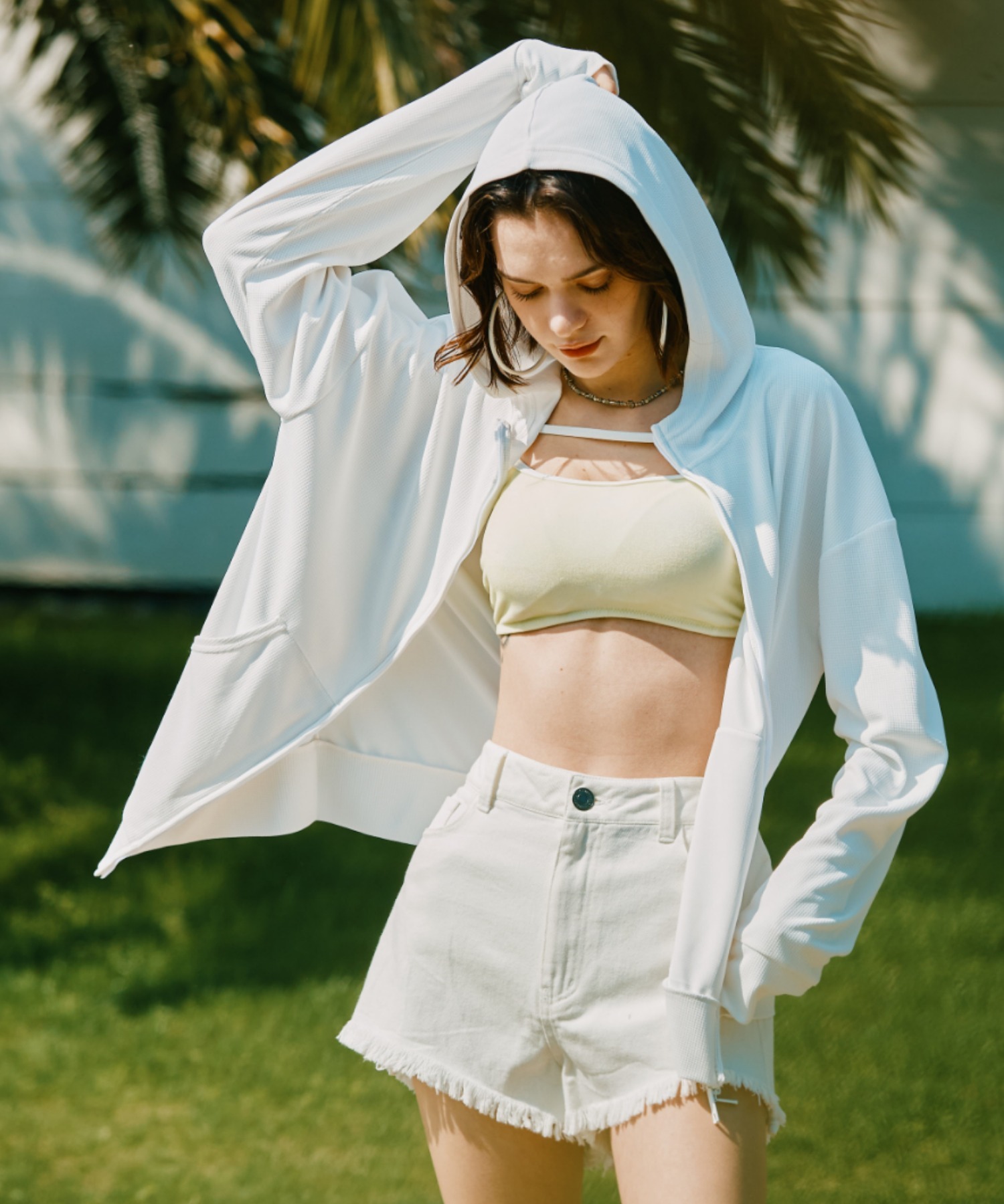 2024年新作】【UPF50＋】 ユニセックス サーマルラッシュパーカー S・M