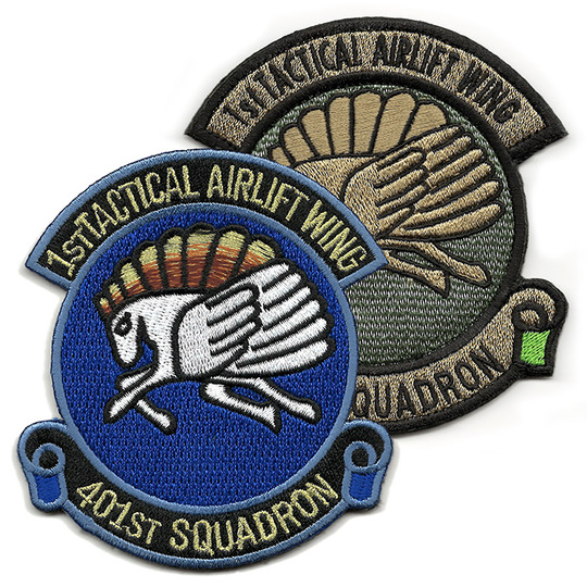 自衛隊グッズ 航空自衛隊 小牧基地 第401飛行隊 ワッペン パッチ