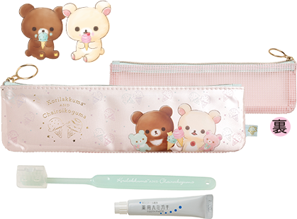 リラックマ「コリラックマとチャイロイコグマのハッピーアイスクリーム