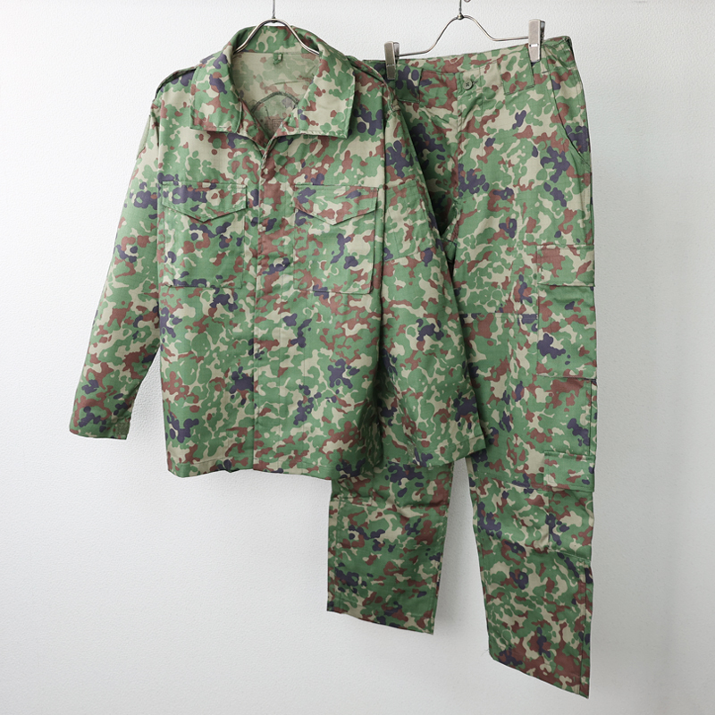 S＆Graf / 【2877】JF. 陸自迷彩服上下＋ベルトセット[ビニロン混紡生地]