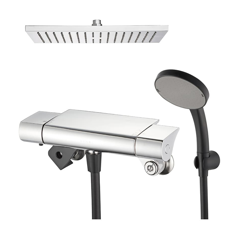 サーモシャワー混合栓 | 商品のご案内 | SANEI｜デザイン性に優れた水