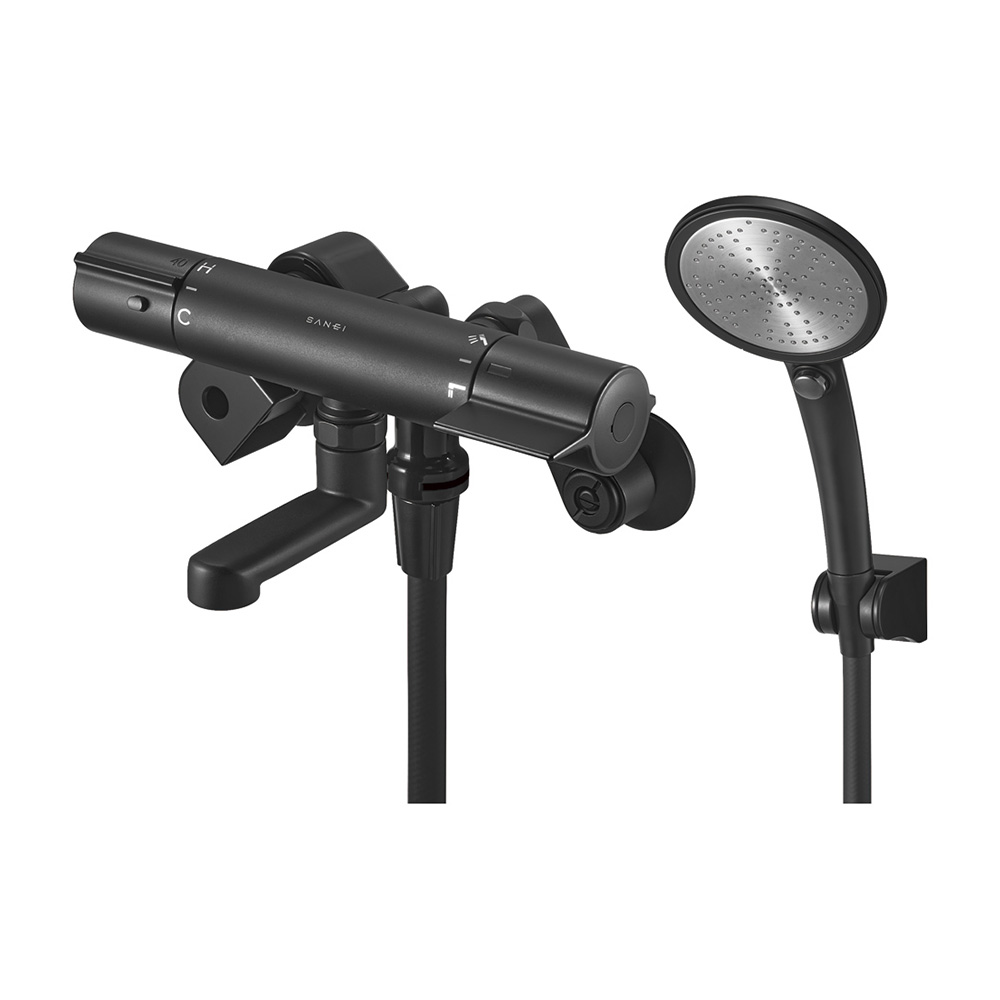 サーモシャワー混合栓 | 商品のご案内 | SANEI｜デザイン性に優れた水