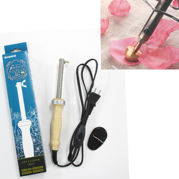 差し込み式アートフラワー用コテ本体（コテ先別売り） FD500-01｜手芸