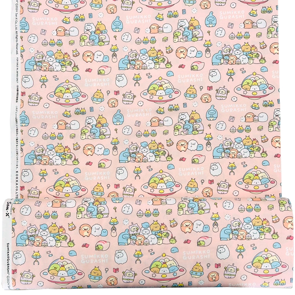 生地 コッカ キャラクター 2024 オックス すみっコぐらし おともだち