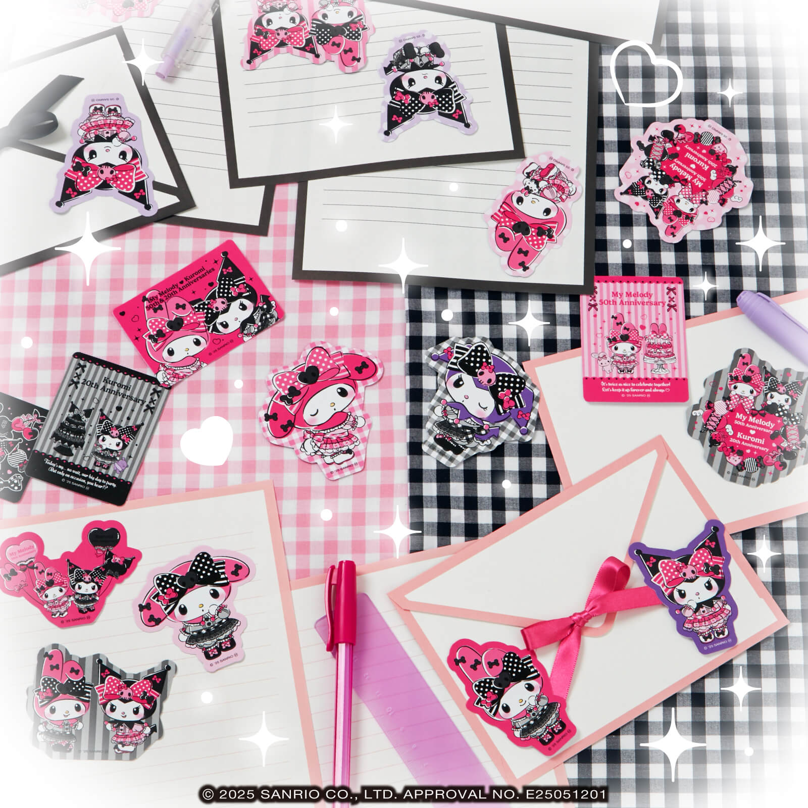 ハズレなしのHappyくじに「My Melody＆Kuromi 50th＆20th