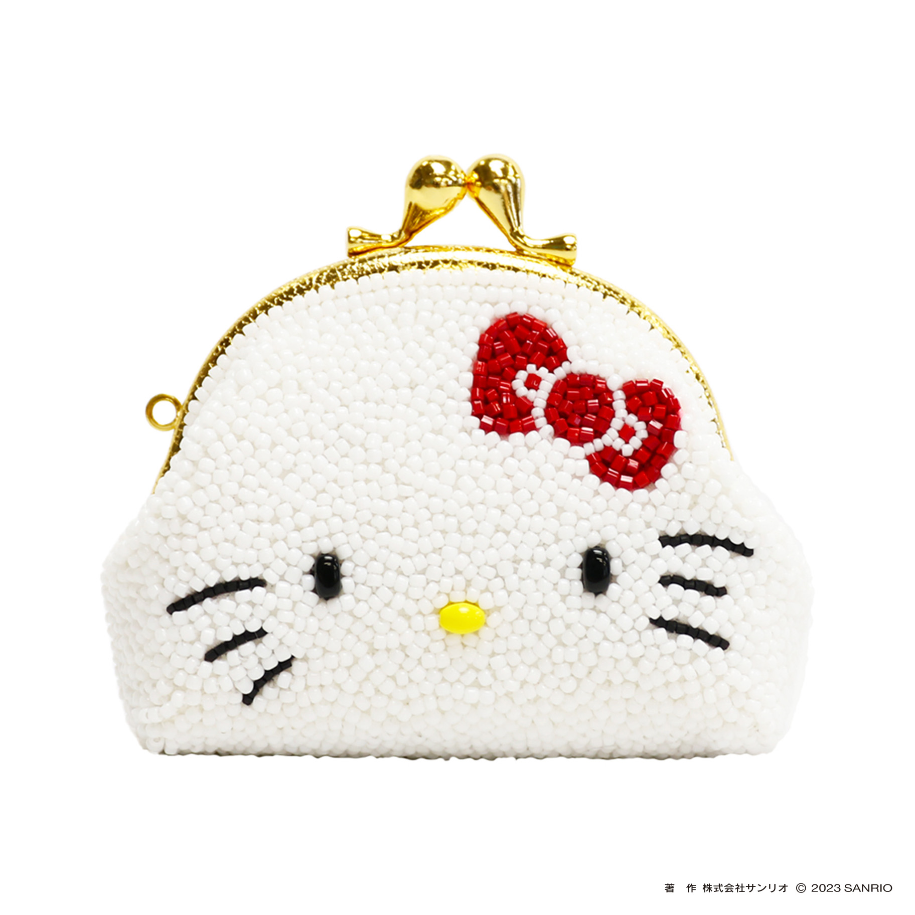 完全受注生産！ハローキティのビーズ刺繍財布が登場☆｜サンリオ