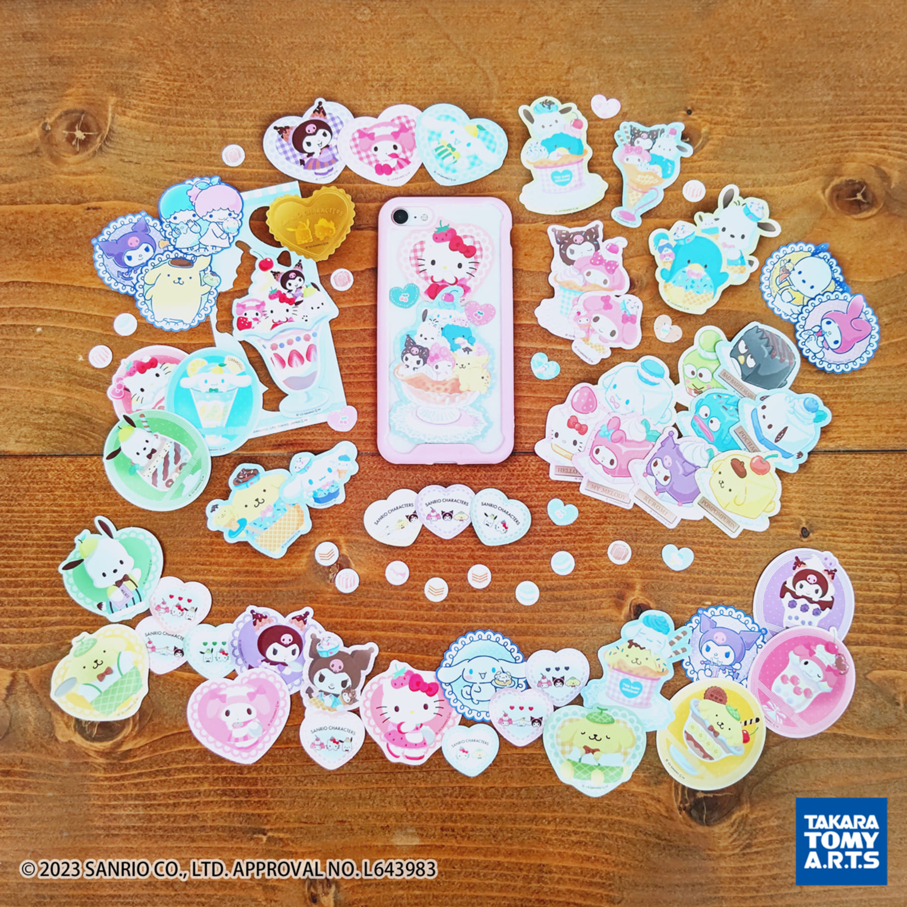 サンリオキャラクターズ きゃらくたぶるステッカーズ」が登場！｜サンリオ