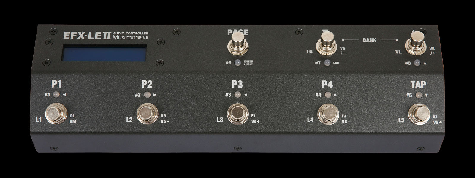 MusicomLAB EFX-LEII Audio Controller / Switcher – Santa Cruz Music