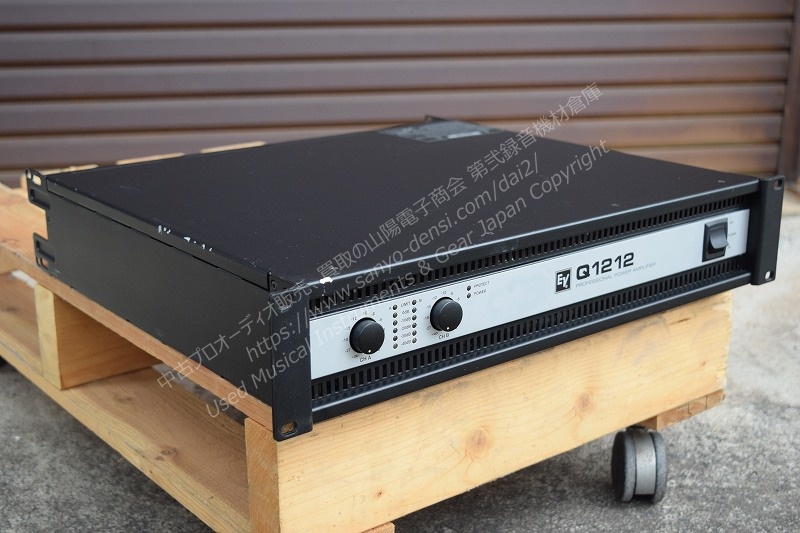 ELECTRO-VOICE Q1212 PAパワーアンプ｜中古 山陽電子商会 第弐録音機材倉庫