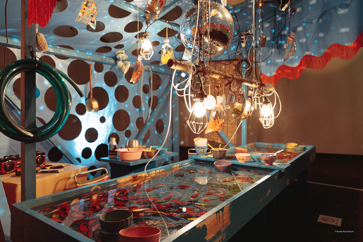 深堀隆介展「金魚鉢、地球鉢。」が上野の森美術館で開幕 — 人生と生活