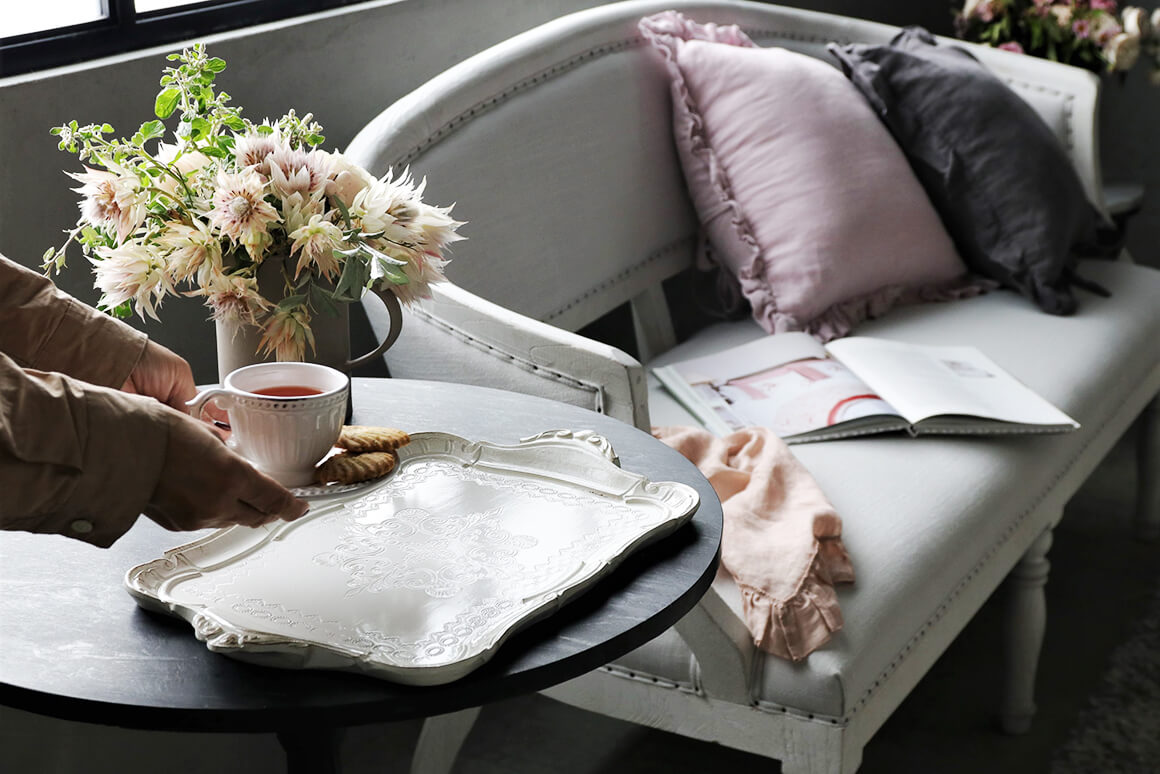 フィレンツェトレーレクト ホワイトTORTORA サラグレース