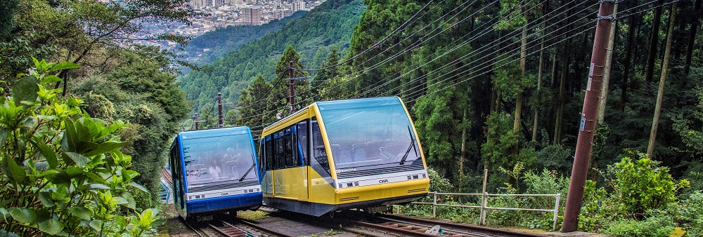 北九州市 八幡東区 皿倉山 皿倉山ケーブルカーのホームページ - 北九州