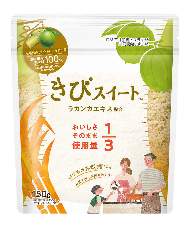 砂糖トップシェアのDM三井製糖と低カロリー甘味料(顆粒)トップシェアの