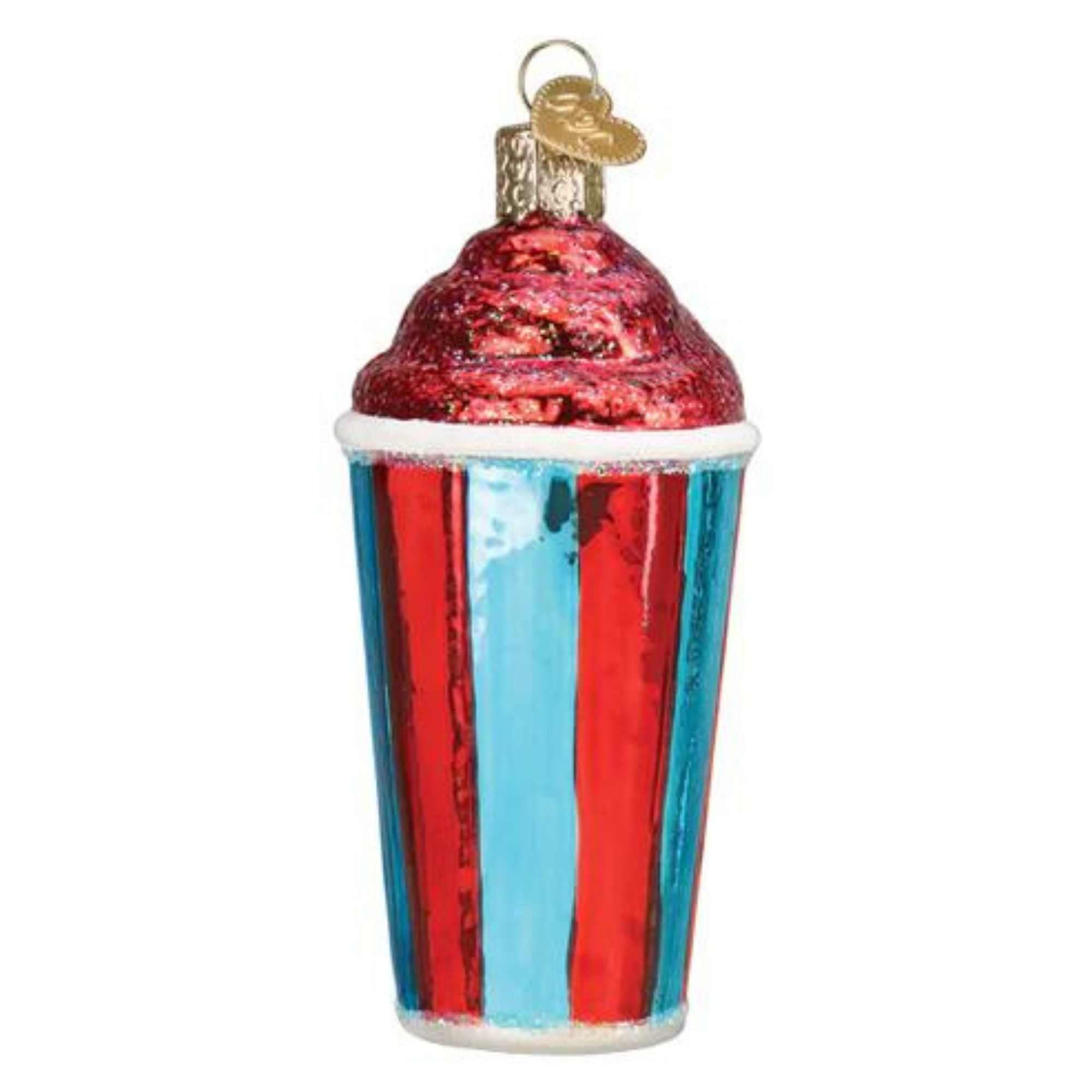 Old World Christmas 4.00In Icee, Glass, Ornament Frozen Drink