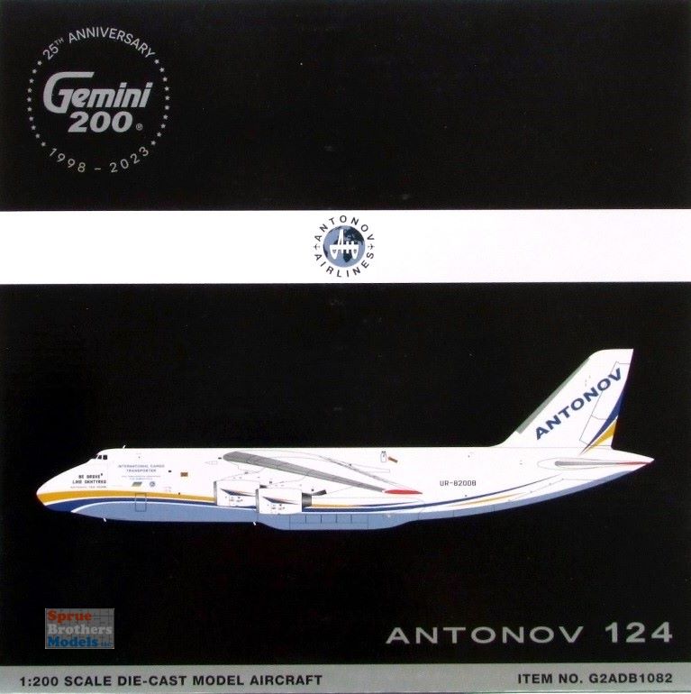 GEMG21082 1:200 Gemini Jets Antonov An-124 Reg #UR-82088 (pre