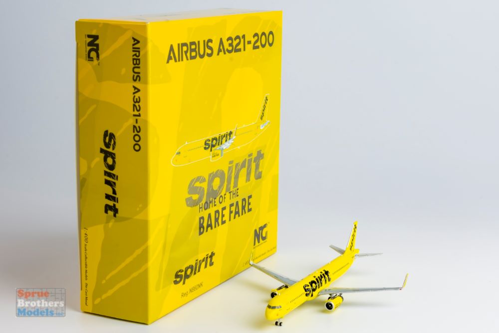 NGM13100 1:400 NG Model Spirit Airlines Airbus A321-200 Reg
