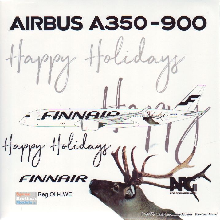 NGM39047 1:400 NG Model FinnAir Airbus A350-900 Reg #OH-LWE Happy
