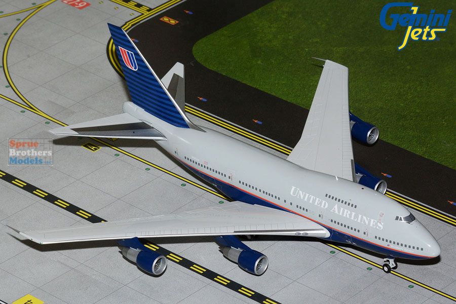GEMG21160 1:200 Gemini Jets United Airlines 747SP Reg #N145UA (pre