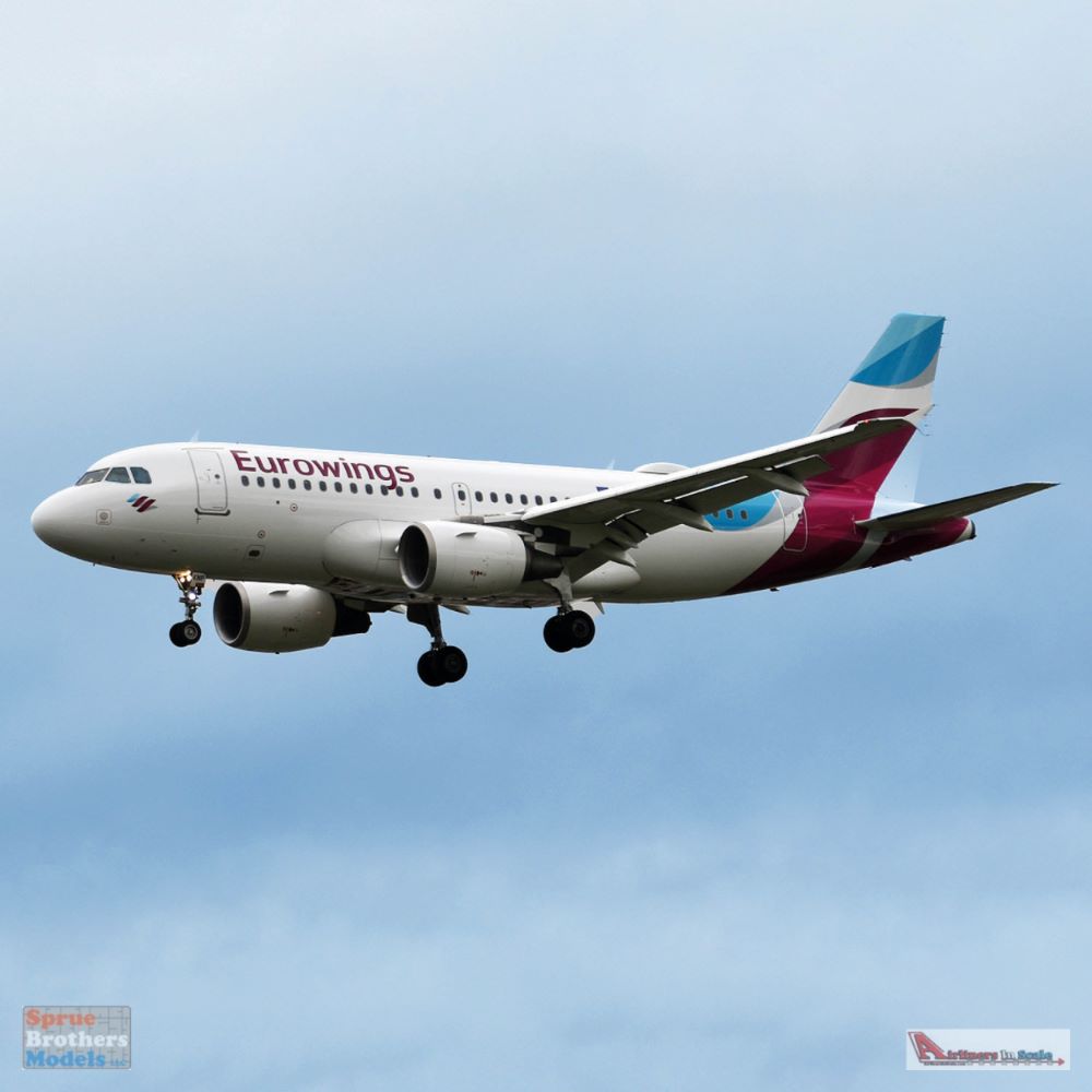 AVT104 AviationTag Airbus A319 (EuroWings) Reg #D-AKNP Blue