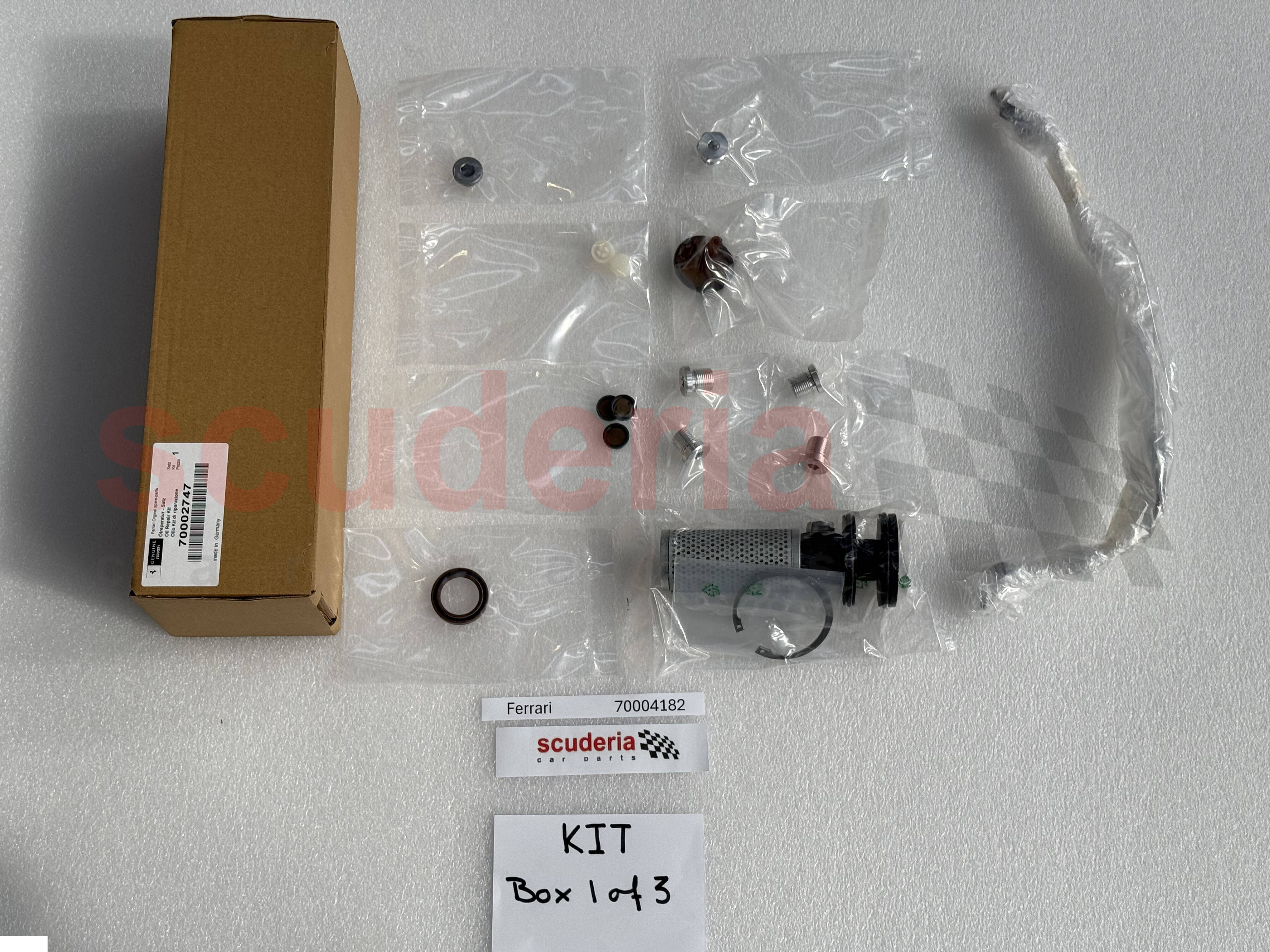 70004182 GEARBOX SPEED SENSOR KIT LEVEL 3 for Ferrari 458