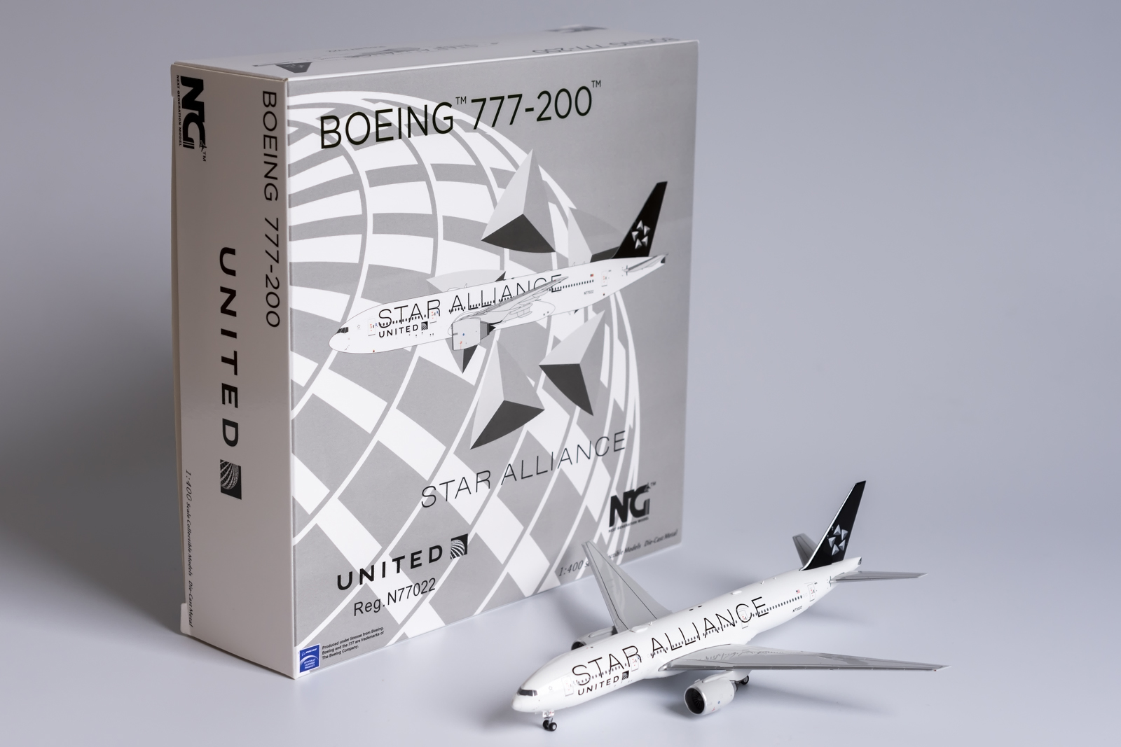ScaleModelStore.com :: NG Models 1:400 - 72001 - United Airlines