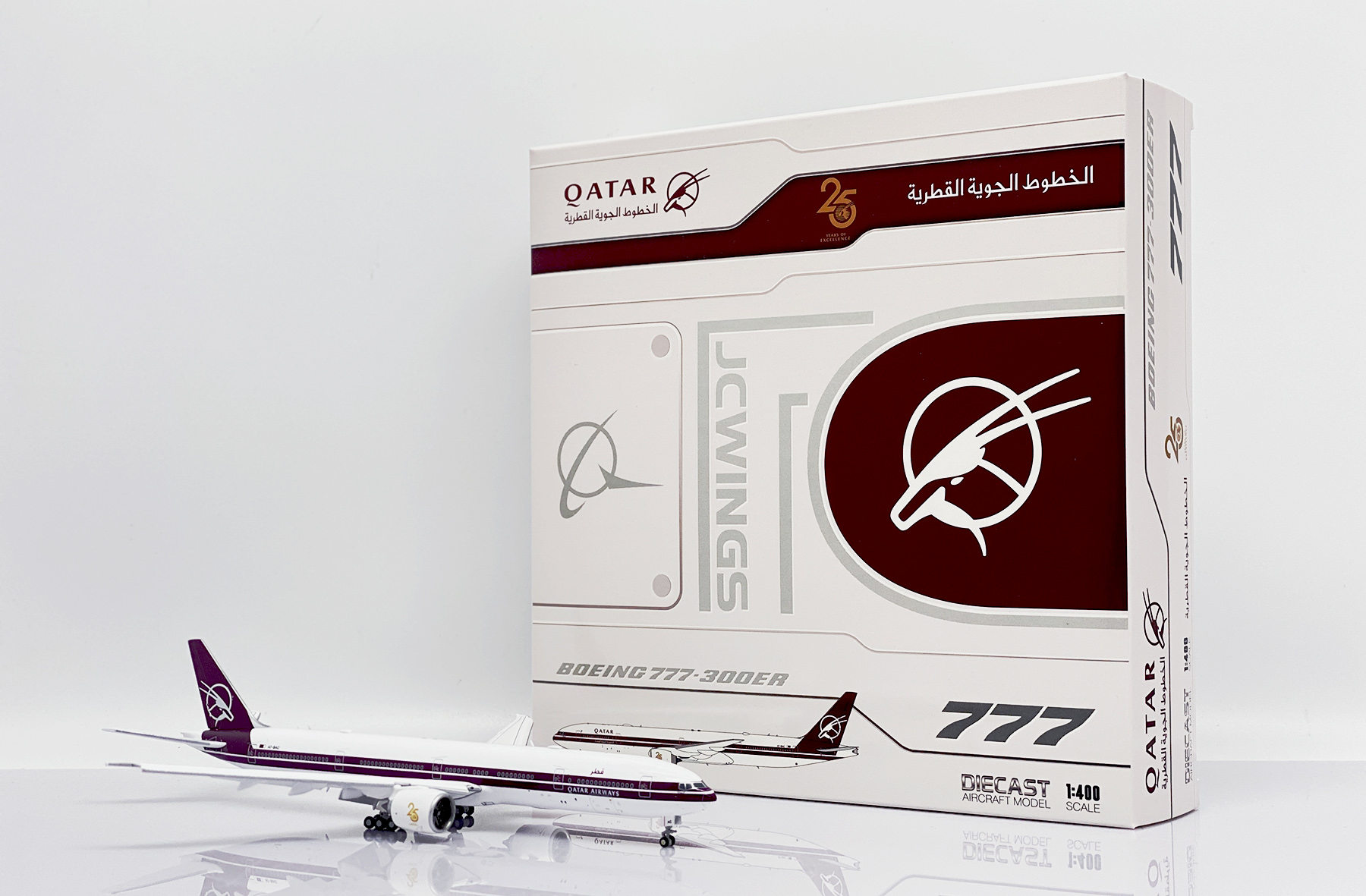 ScaleModelStore.com :: JC Wings 1:400 - XX40068A - Qatar Airways