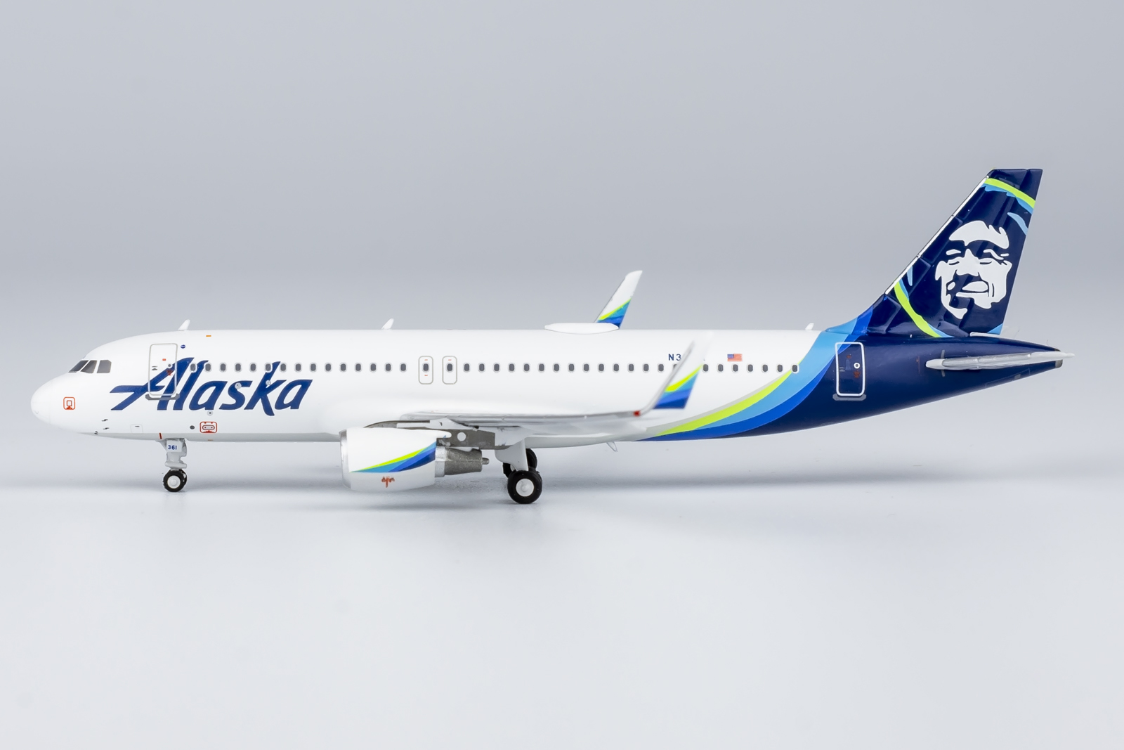 ScaleModelStore.com :: NG Models 1:400 - 15016 - Alaska Airlines