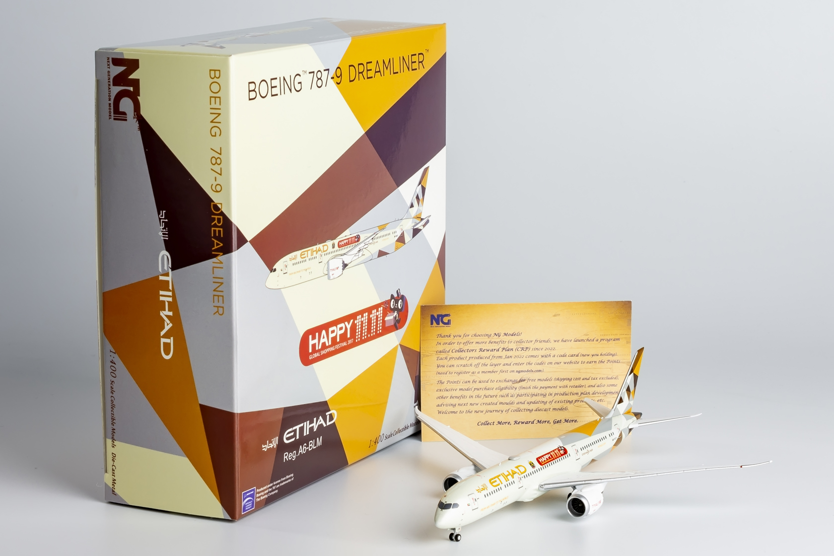 ScaleModelStore.com :: NG Models 1:400 - 55120 - Etihad Airways