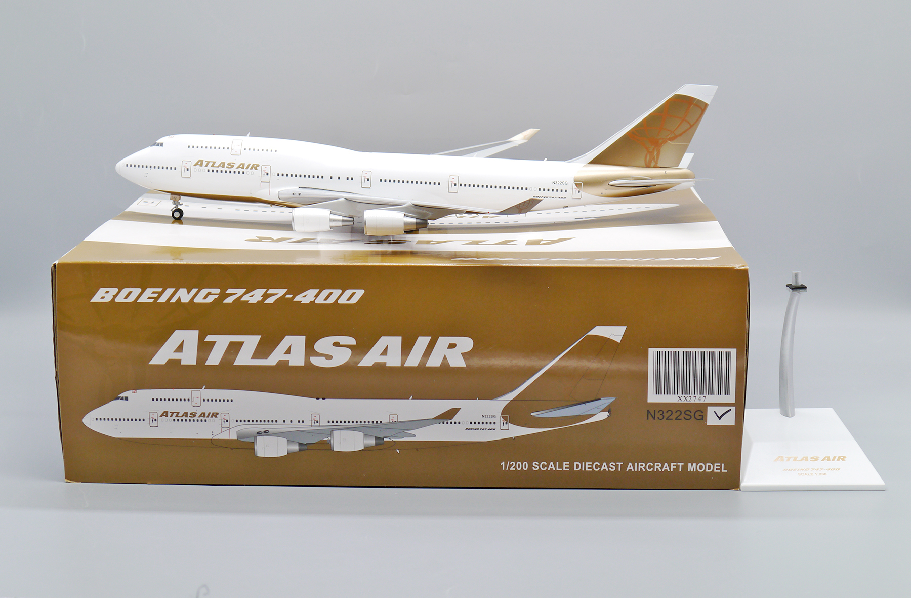 ScaleModelStore.com :: JC Wings 1:200 - XX2747 - Atlas Air Boeing