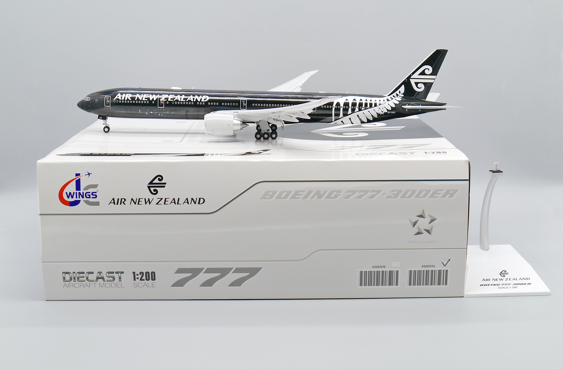 ScaleModelStore.com :: JC Wings 1:200 - XX20157A - Air New Zealand