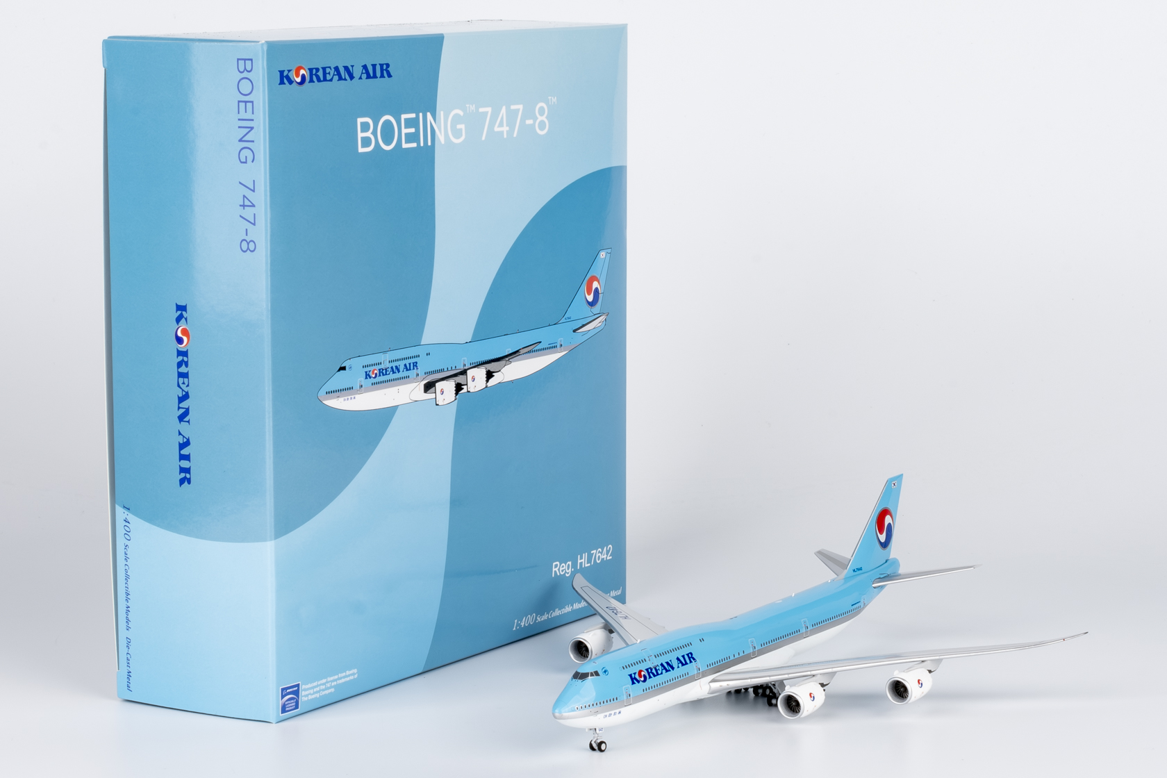 ScaleModelStore.com :: NG Models 1:400 - 78038 - Korean Air Boeing