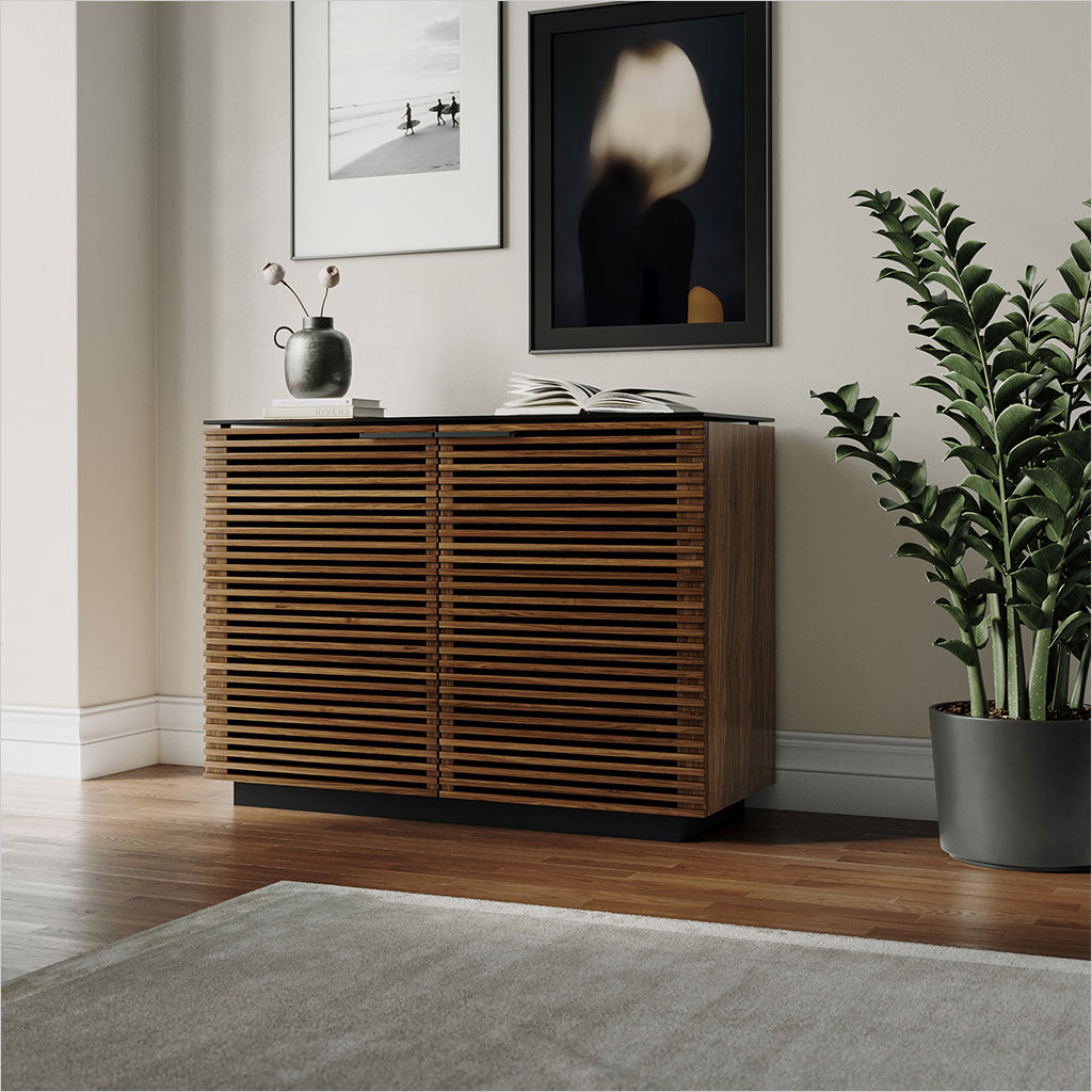 Corridor 8108 Cabinet - Walnut - Scan Design | Modern and